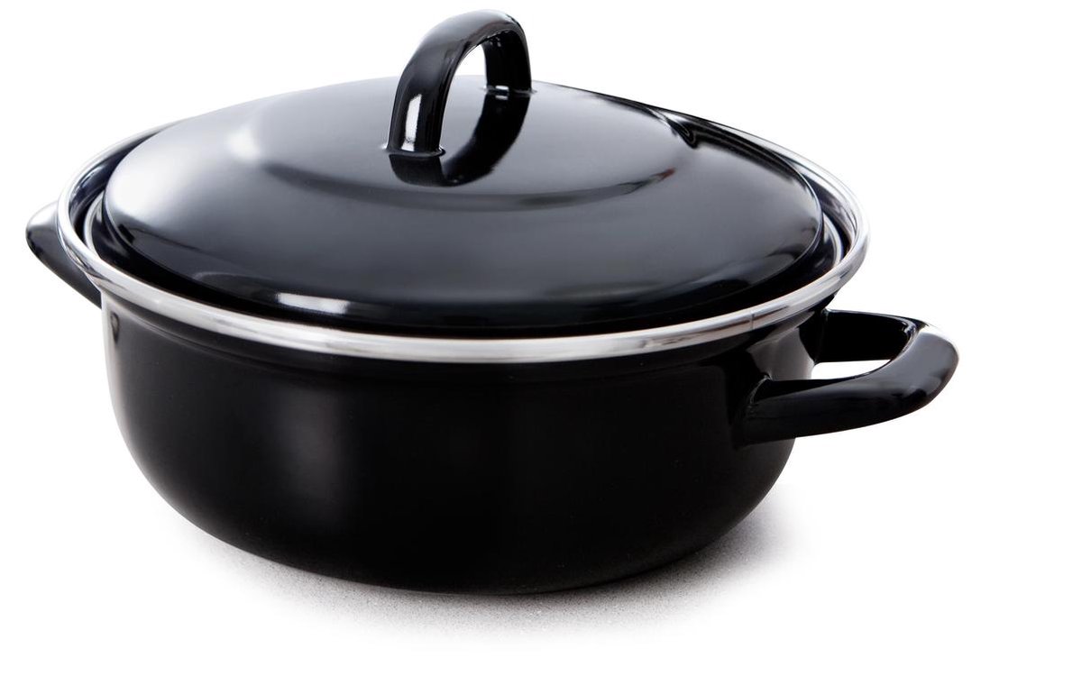 BK Kookpot Fortalit Cocotte 3l - Emaille - 26cm - alle Vuren