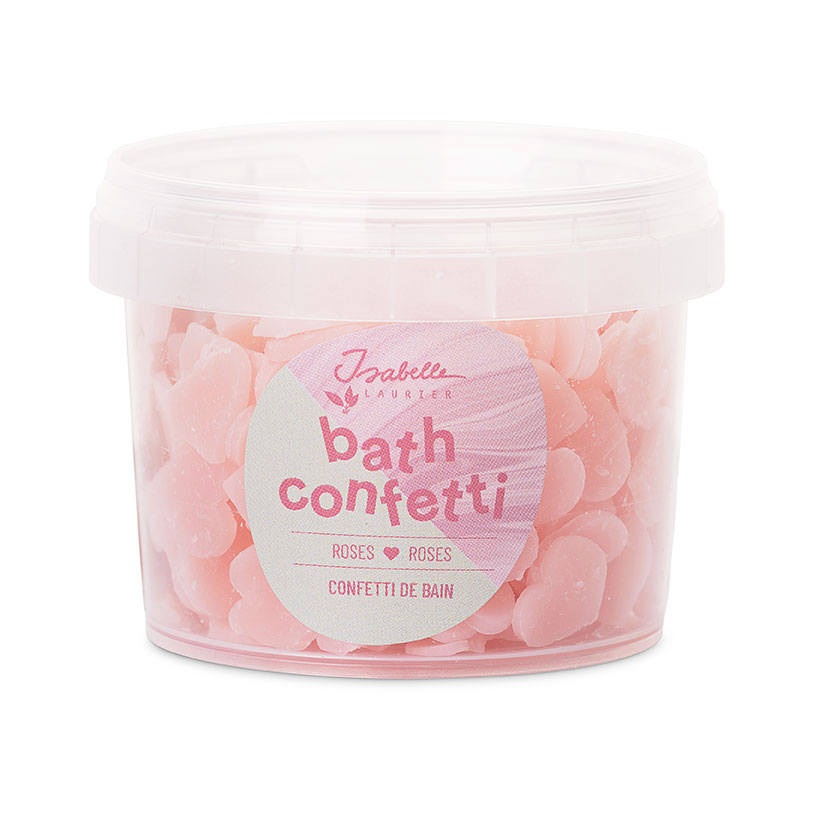 Isabelle Laurier Badconfetti Rozen 35g - Roze