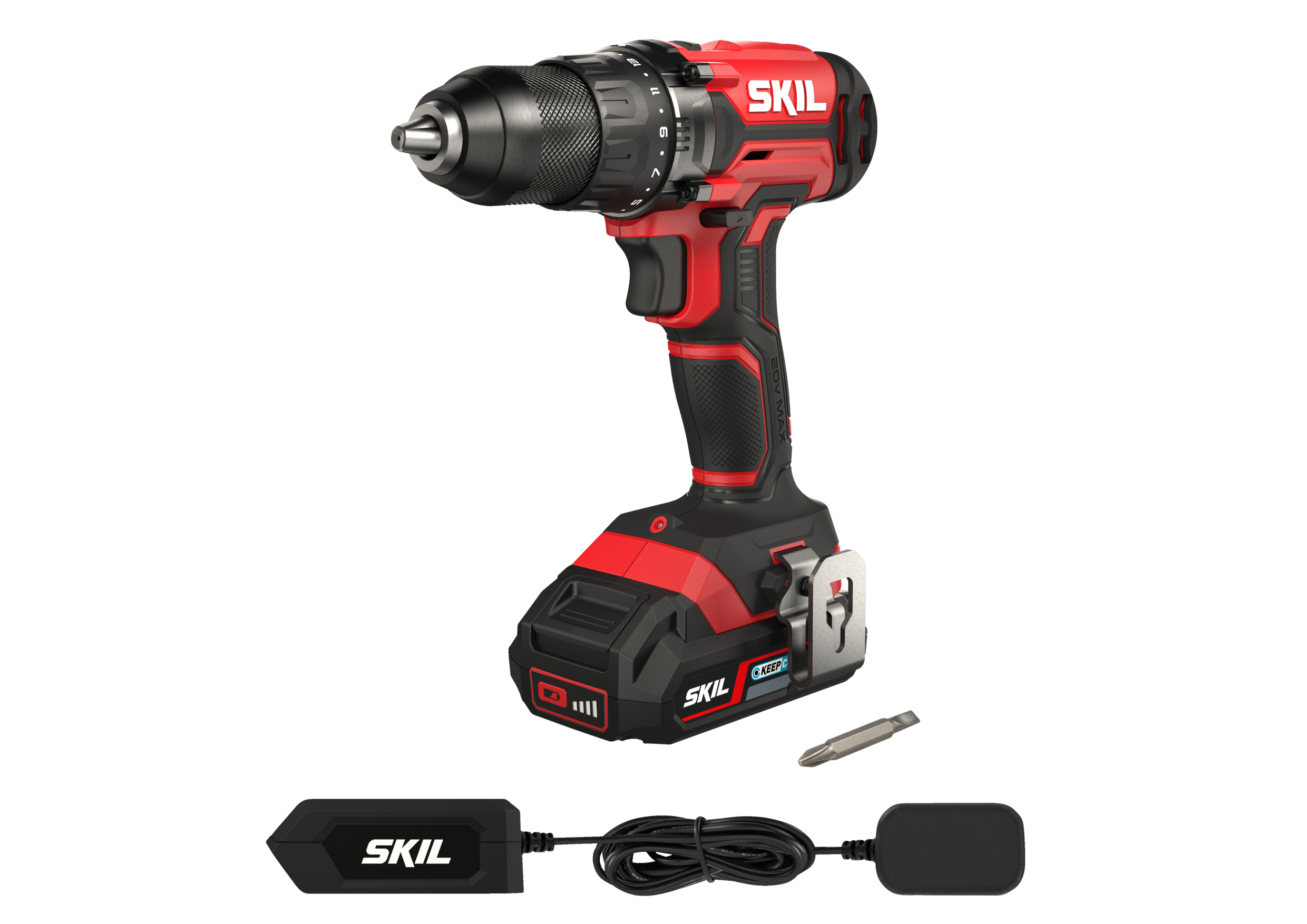 SKIL 3010AB Accu Boormachine 20V 2,0 Ah met Batterij en Lader