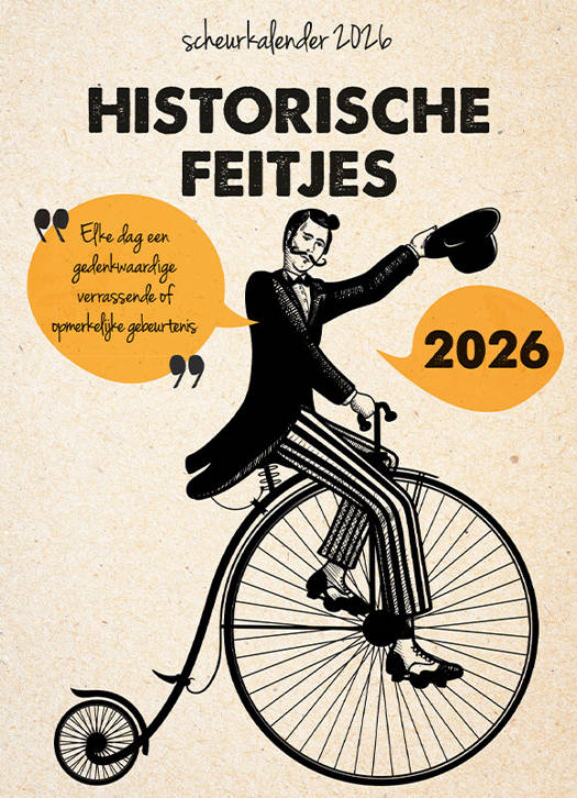 Scheurkalender 2026 - Historische Feitjes