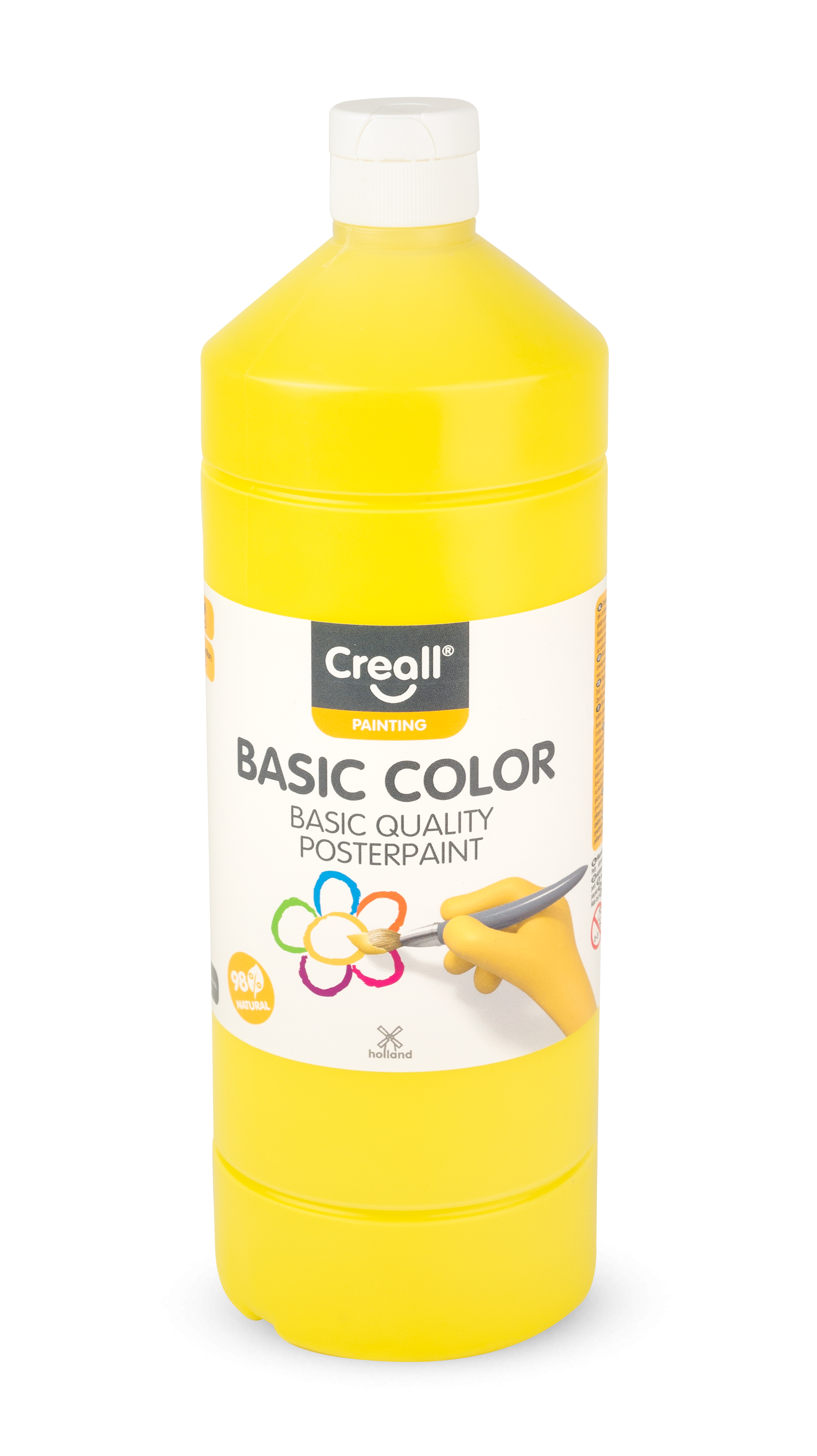 Creall Plakkaatverf Basiccolor 1 l 02 - Primair Geel