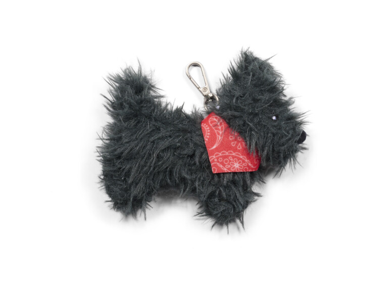 Bitten Design Sleutelhanger Fluffy Scottie