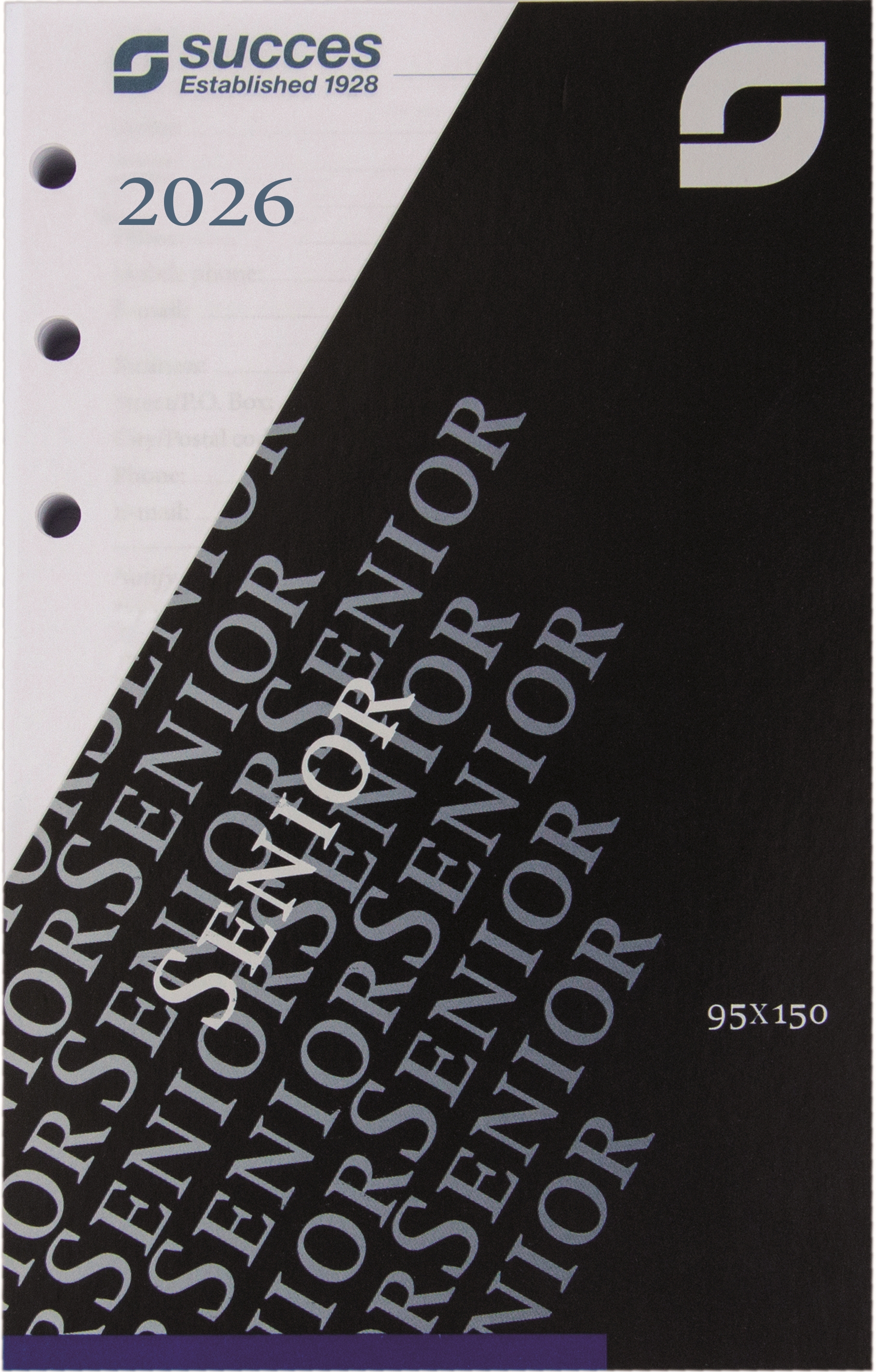 Succes Jaarinhoud 2026 Senior 1dag/pag Internationaal Wit