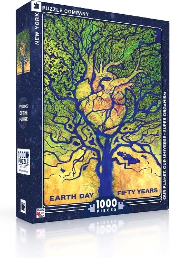 New York Puzzle Company Super Organism 1000 stuks