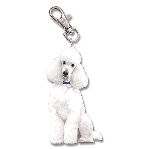 Dogdogo Buddy Sleutelhanger S Poodle - Standard White