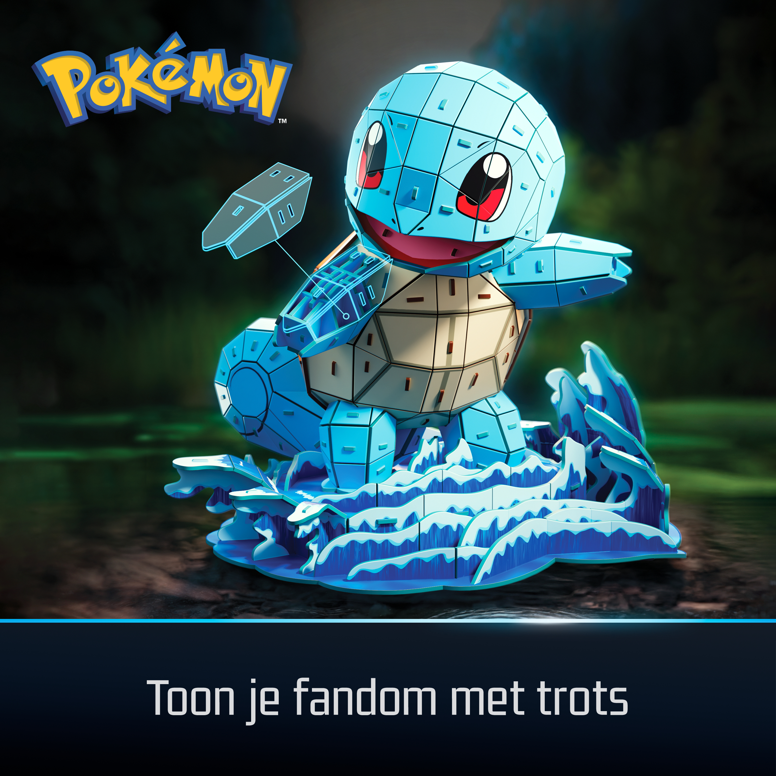 4D Build Pokemon - Squirtle