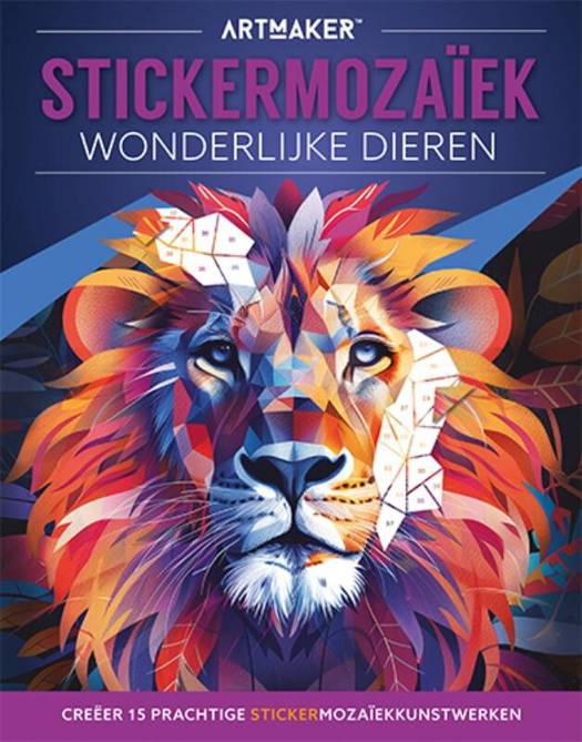 Stickerboek Mozaïek Wonderlijke Dieren