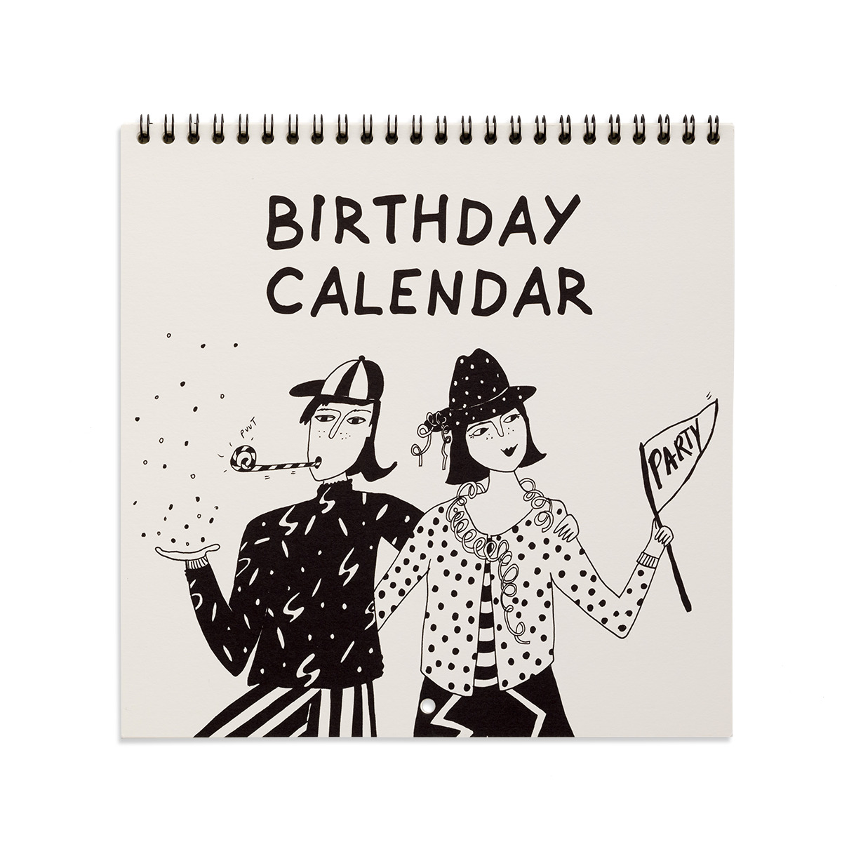 Helen B Verjaardagskalender Party Lovers 21x21 cm