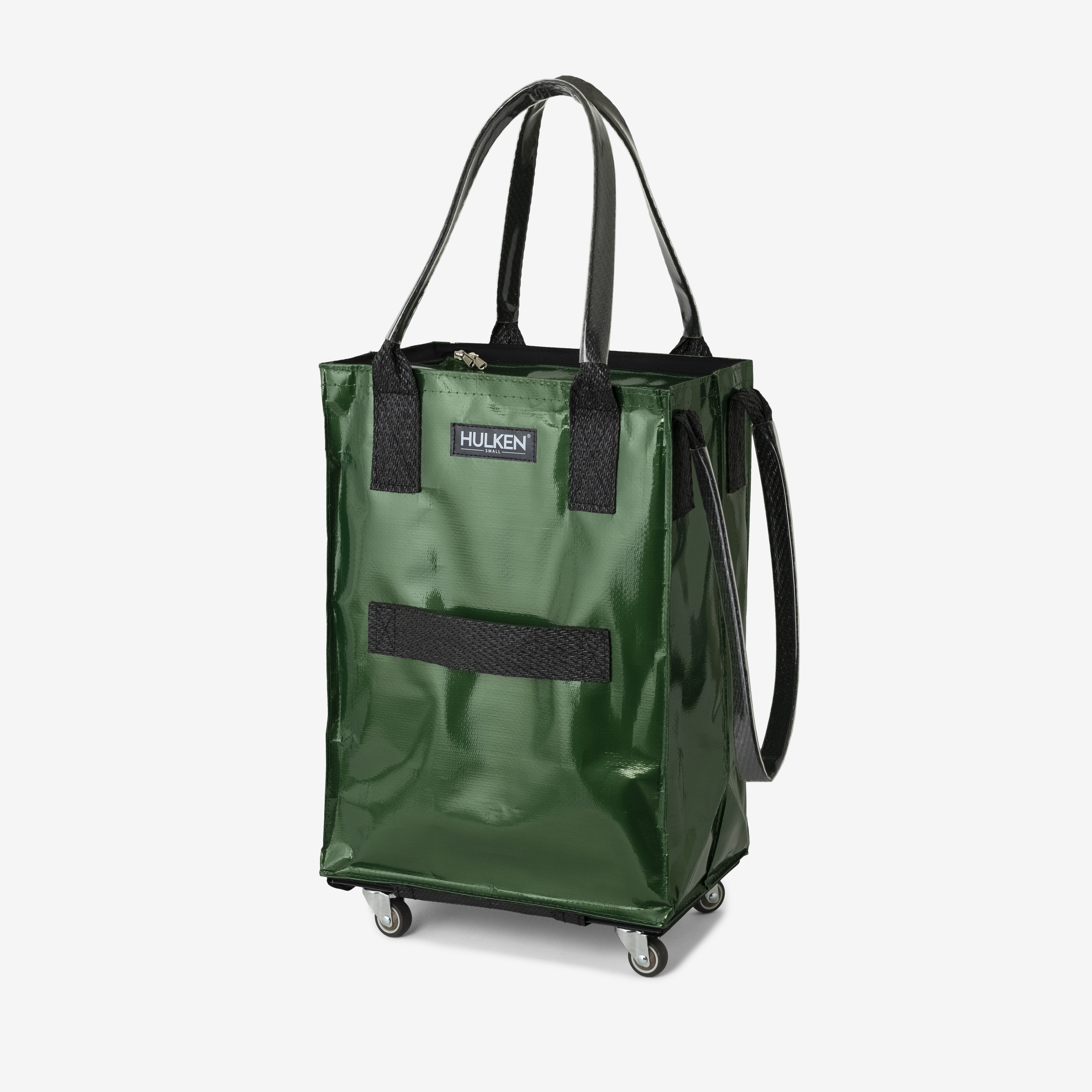 Hulken Original Trolley Tote Bag small Forest Green 36x56x23cm
