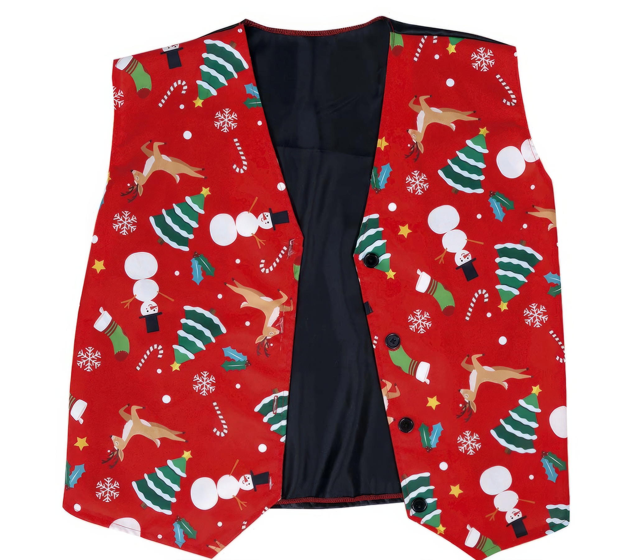 Kerstgilet Rood