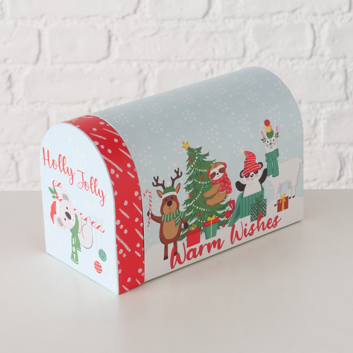 Geschenkdoos Hollyjolly 19x9.5x12cm