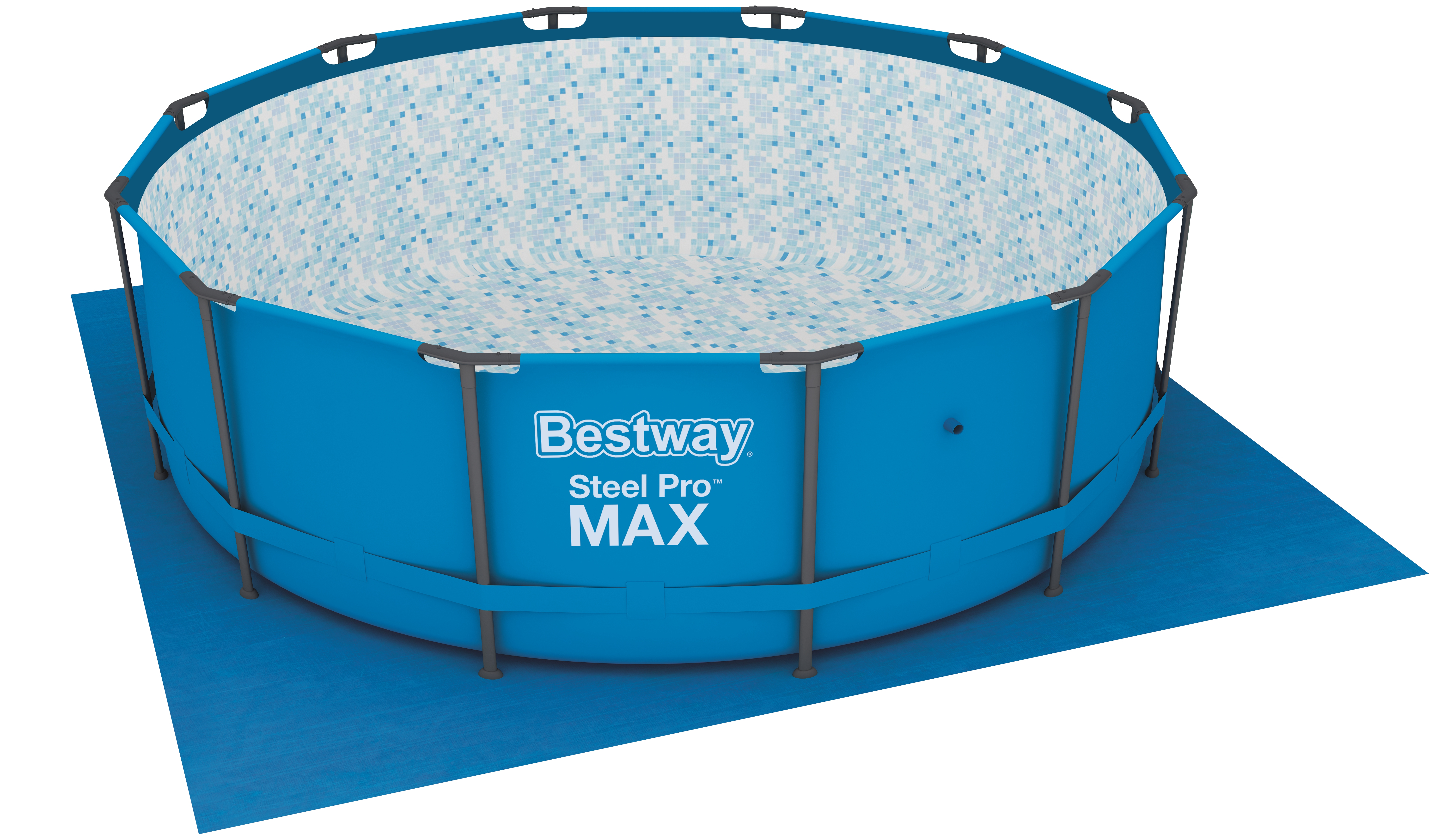 Bestway gronddoek 396x396cm voor zwembad