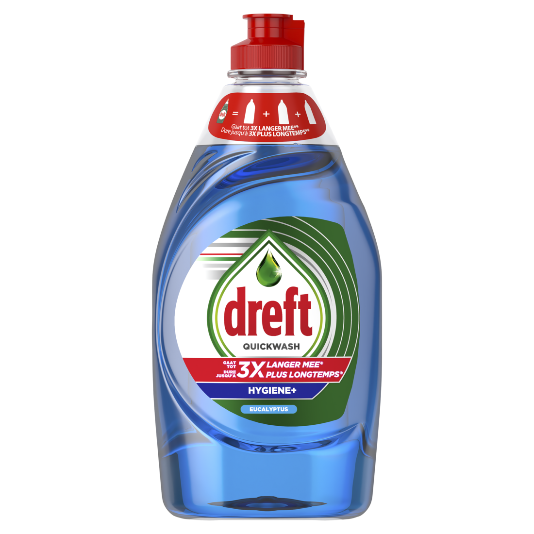 Dreft Afwasmiddel Quickwash Eucalyptus Extra Hygiene 450 ml