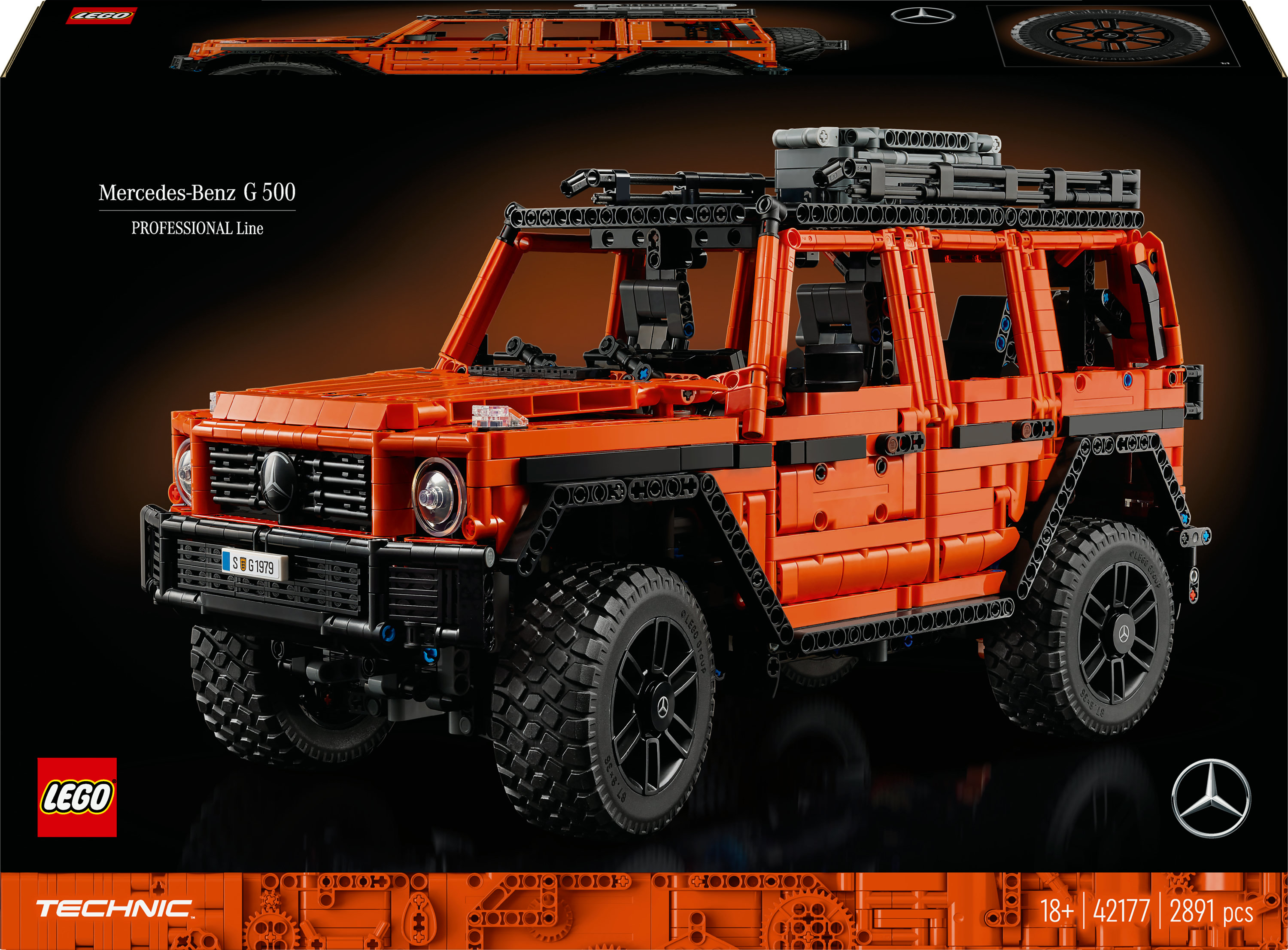 LEGO Technic 42177 Mercedes G500 4x4