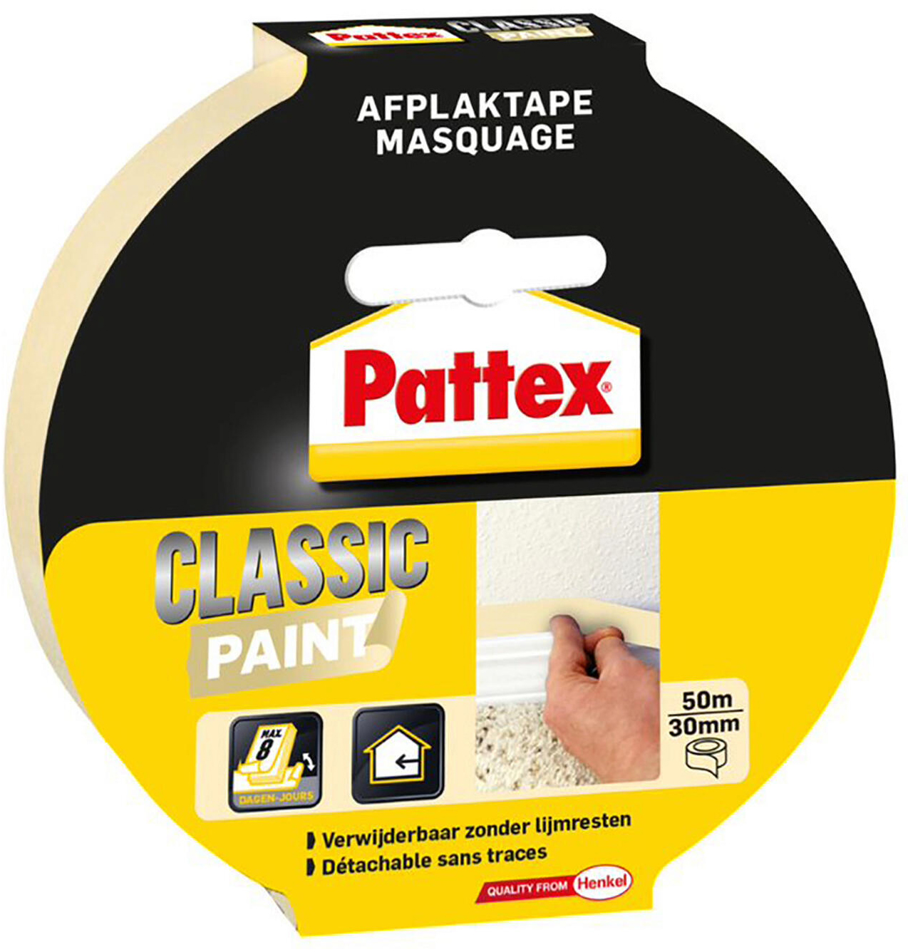Pattex Classic Paint Afplakband 50 m x 30 mm