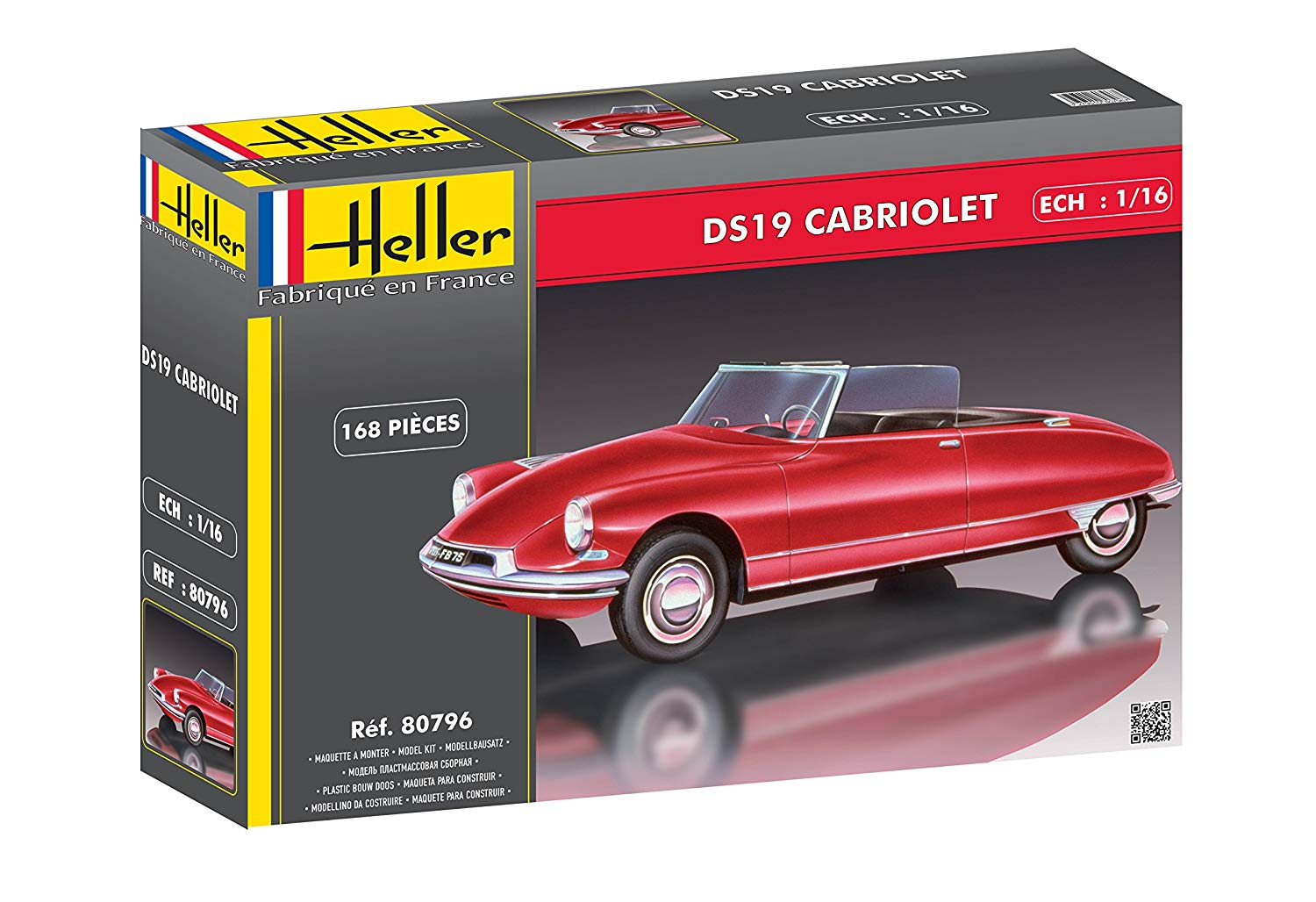 Heller Modelbouw Citroen DS 19 Cabriolet