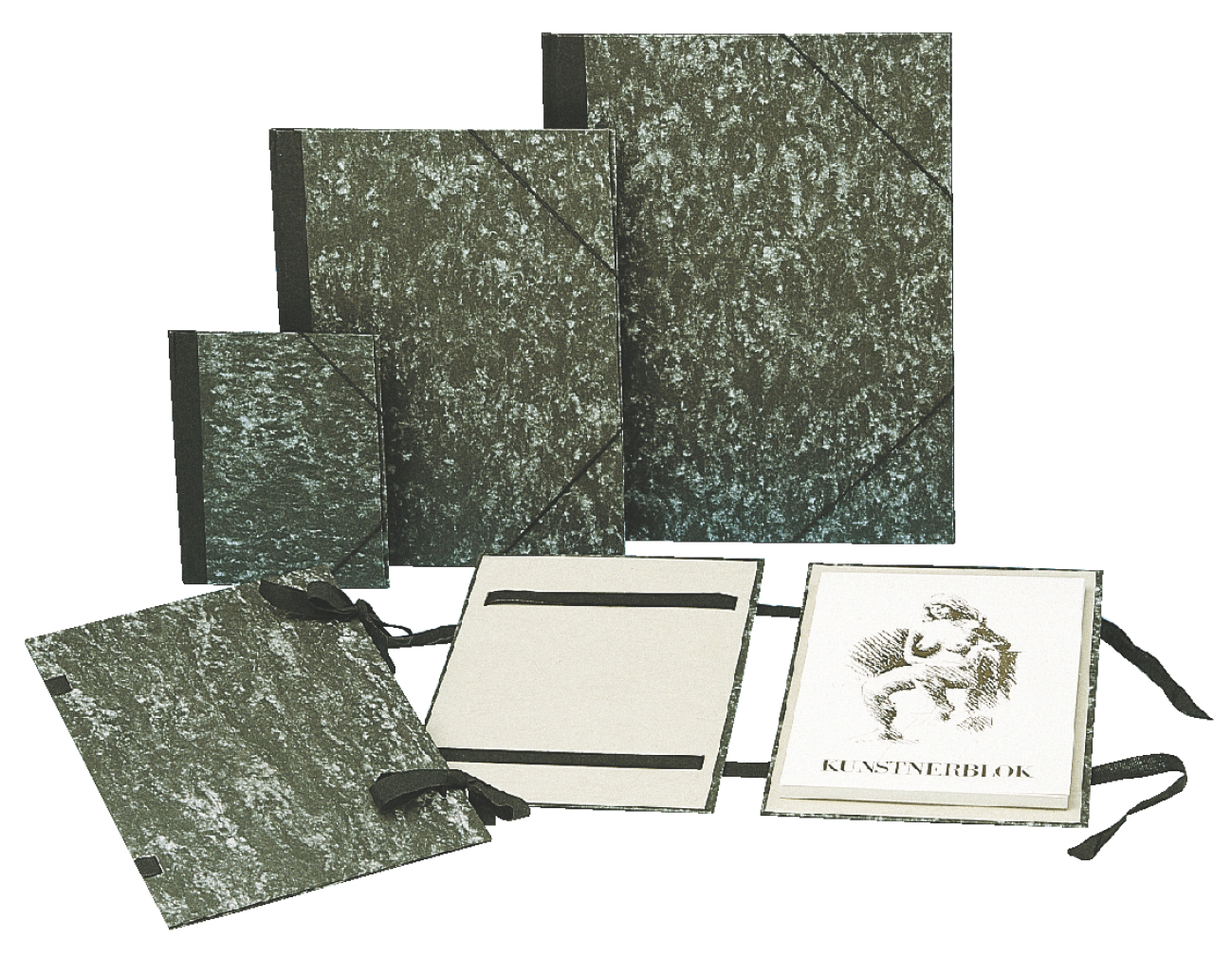 Esselte Tekenmap met Elastiek A3 Grijsgewolkt  45x32 cm