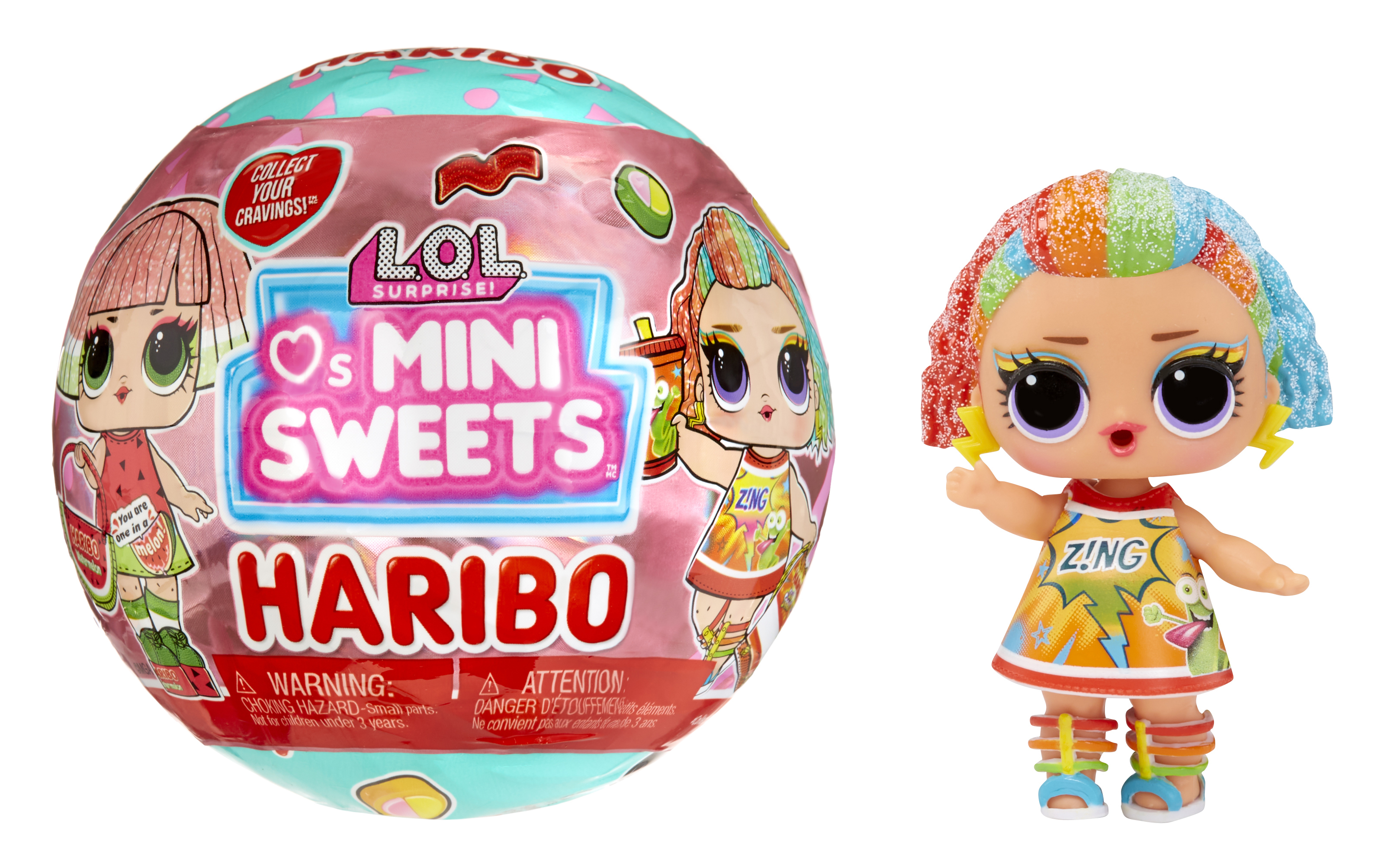 L.O.L. Surprise Loves Mini Sweets X Haribo Dolls  - assorti - prijs per stuk