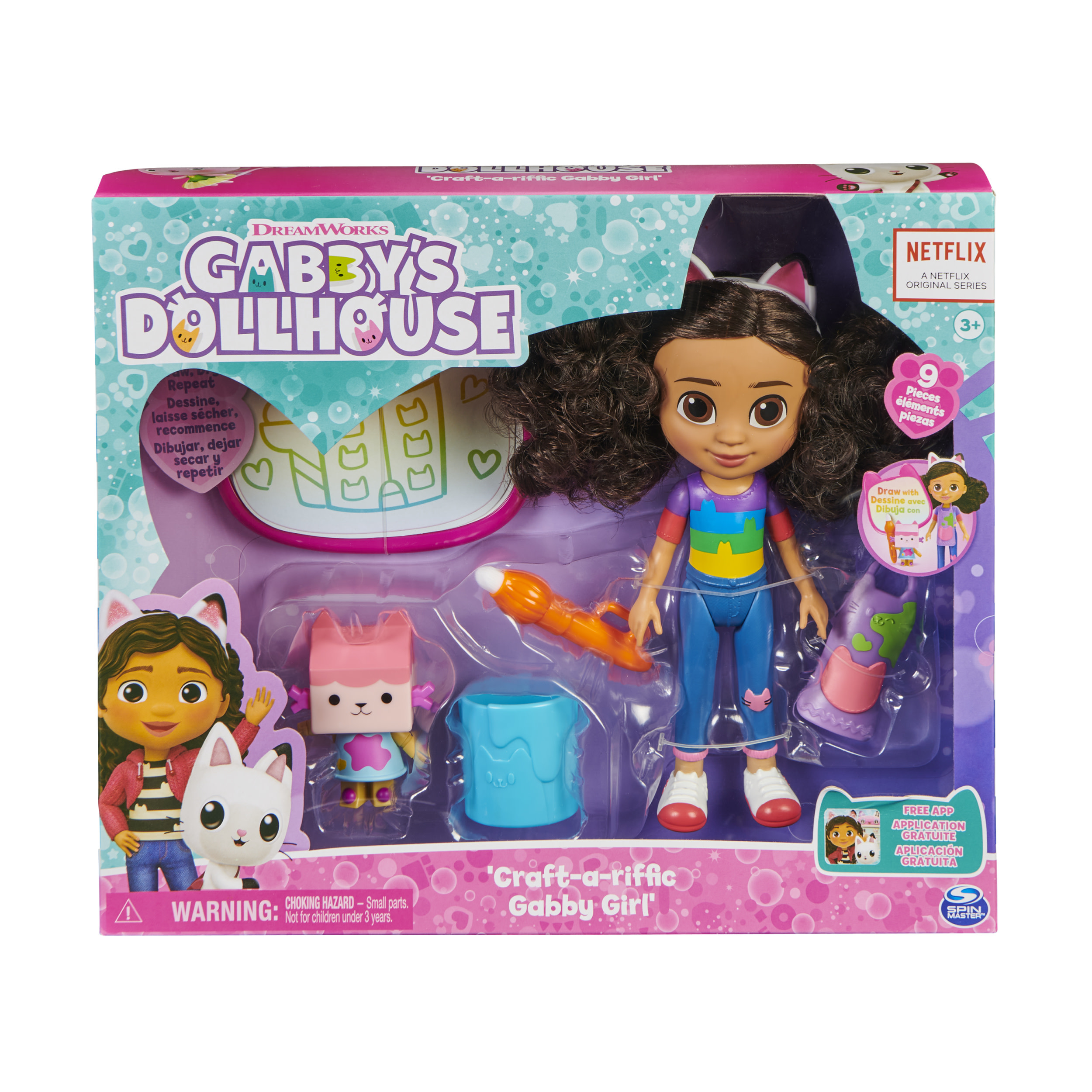 Gabby's Poppenhuis Craft-a-riffic Gabby Girl Knutselset