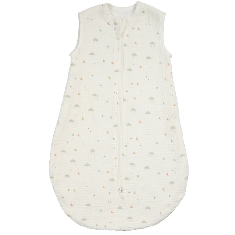 Nattou Slaapzak Loulou Tetra Katoen Ecru Tog 0.5 - 60 cm