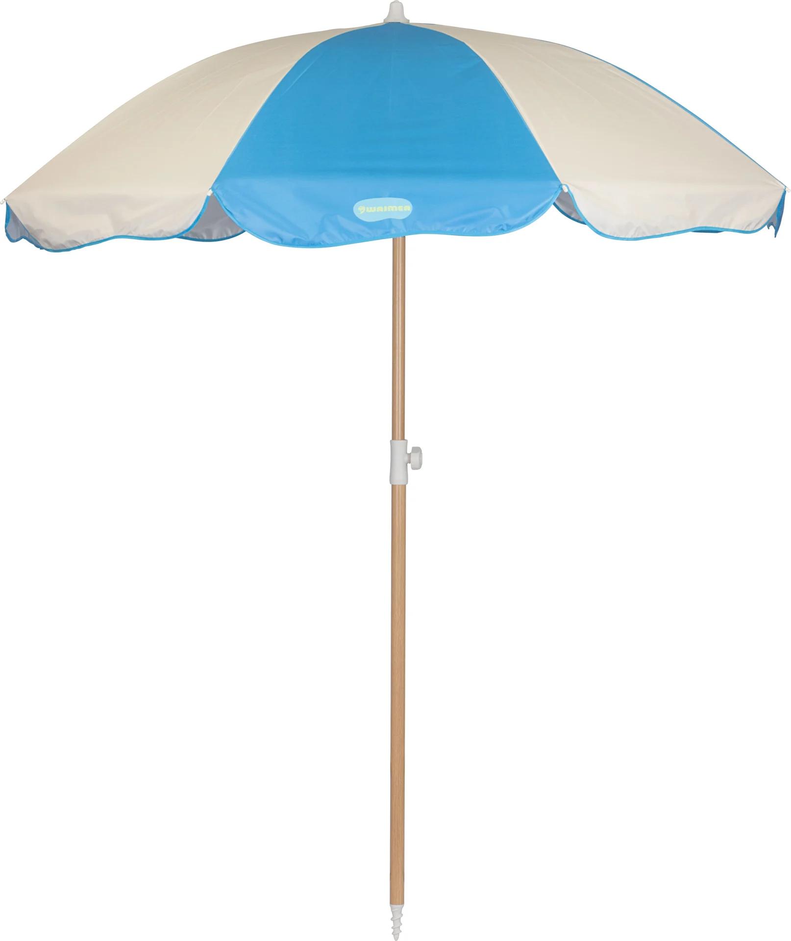 Waimea Oliana Strandparasol Kantelbaar 2 m - Blauw/Zand