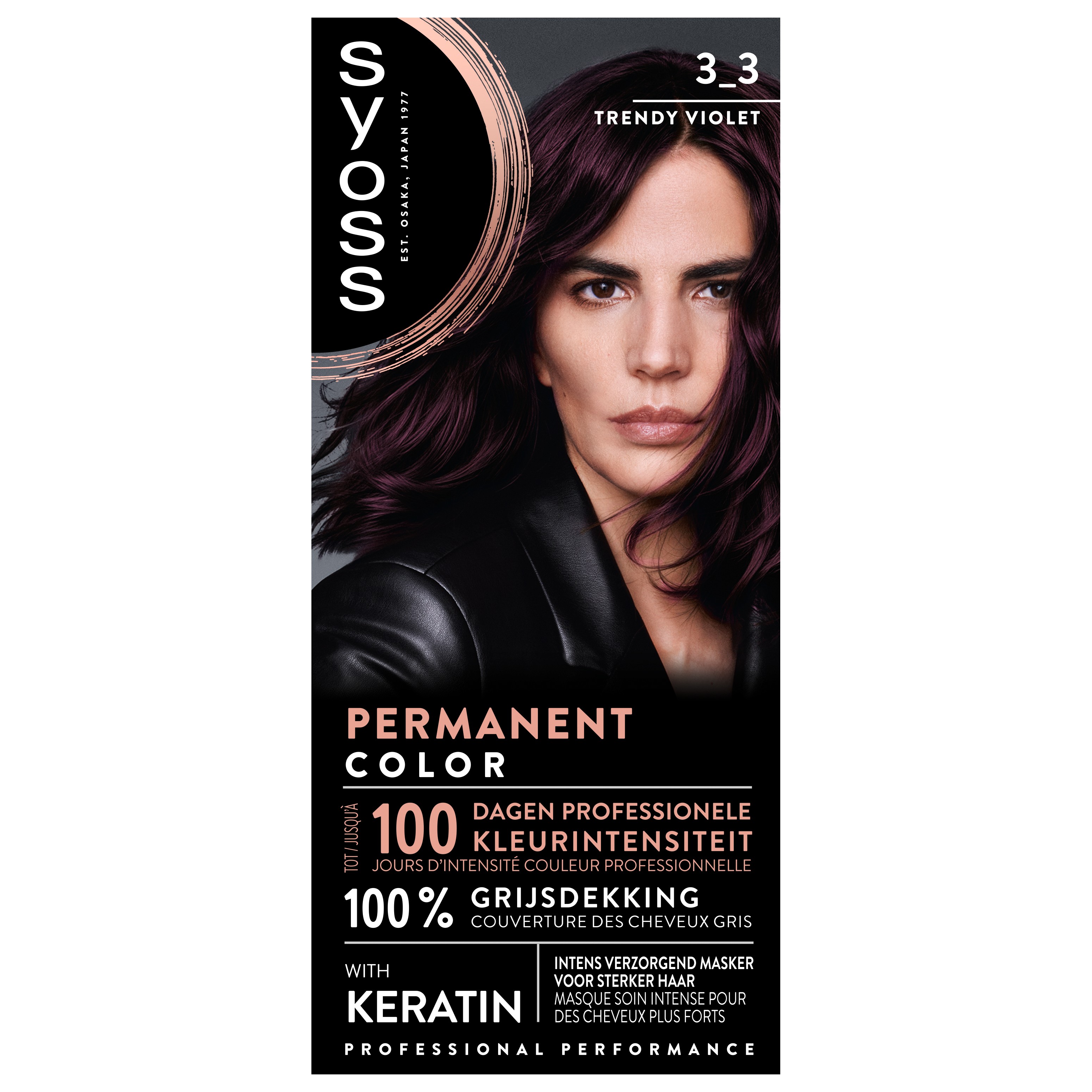 Syoss Haarkleuring 3-3 Dark Violet 115 ml