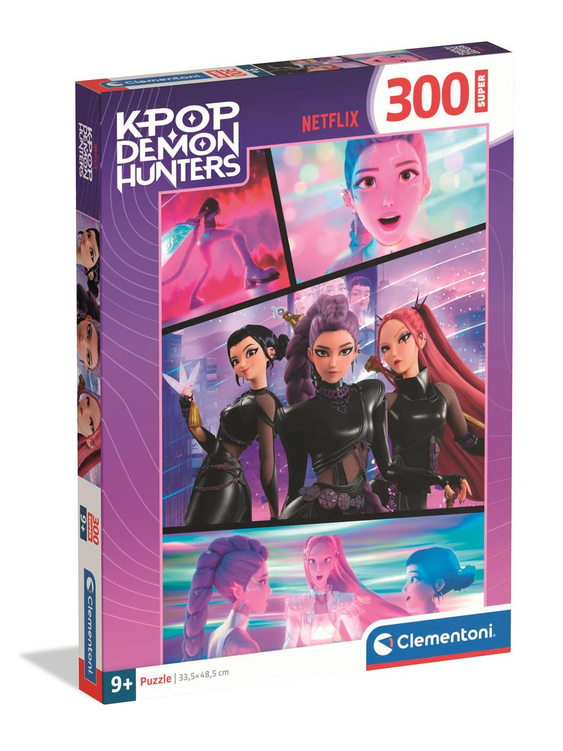 Clementoni Puzzel KPop Demon Hunters - 300 Stuks Super