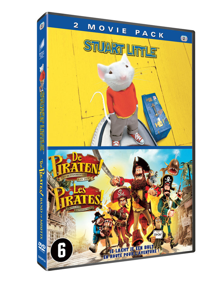 Pirates! Band of Misfits + Stuart Little 2DVD