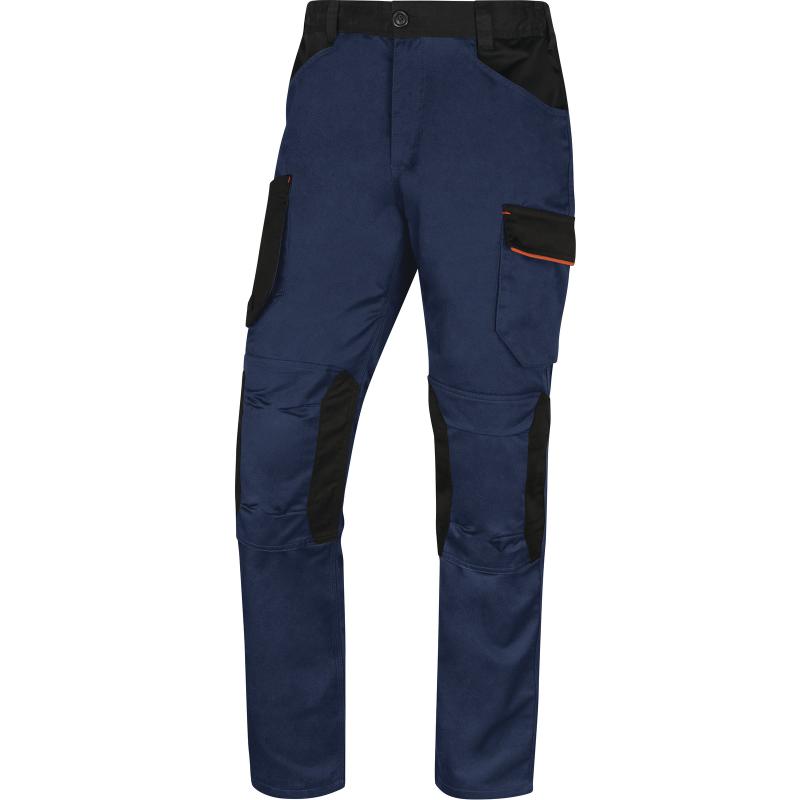Delta Plus Werkbroek Mach2 Marine-Oranje Stretch - Medium