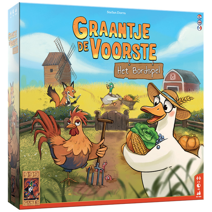 Graantje te Voorste - Het bordspel