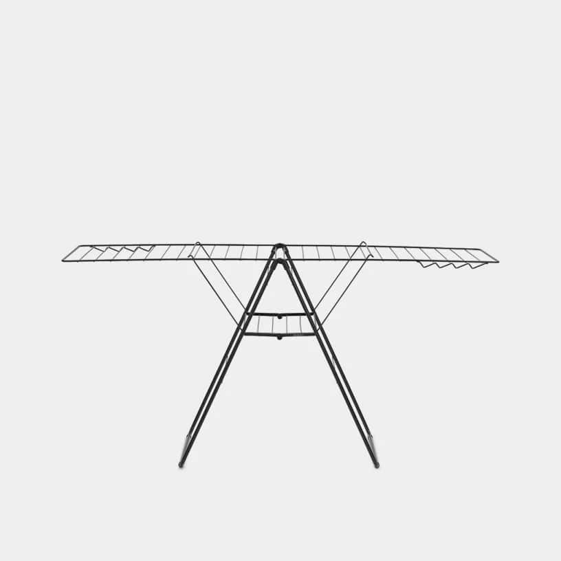 Brabantia Droogrek HangOn 25m Matt Black - Hoogte 98cm