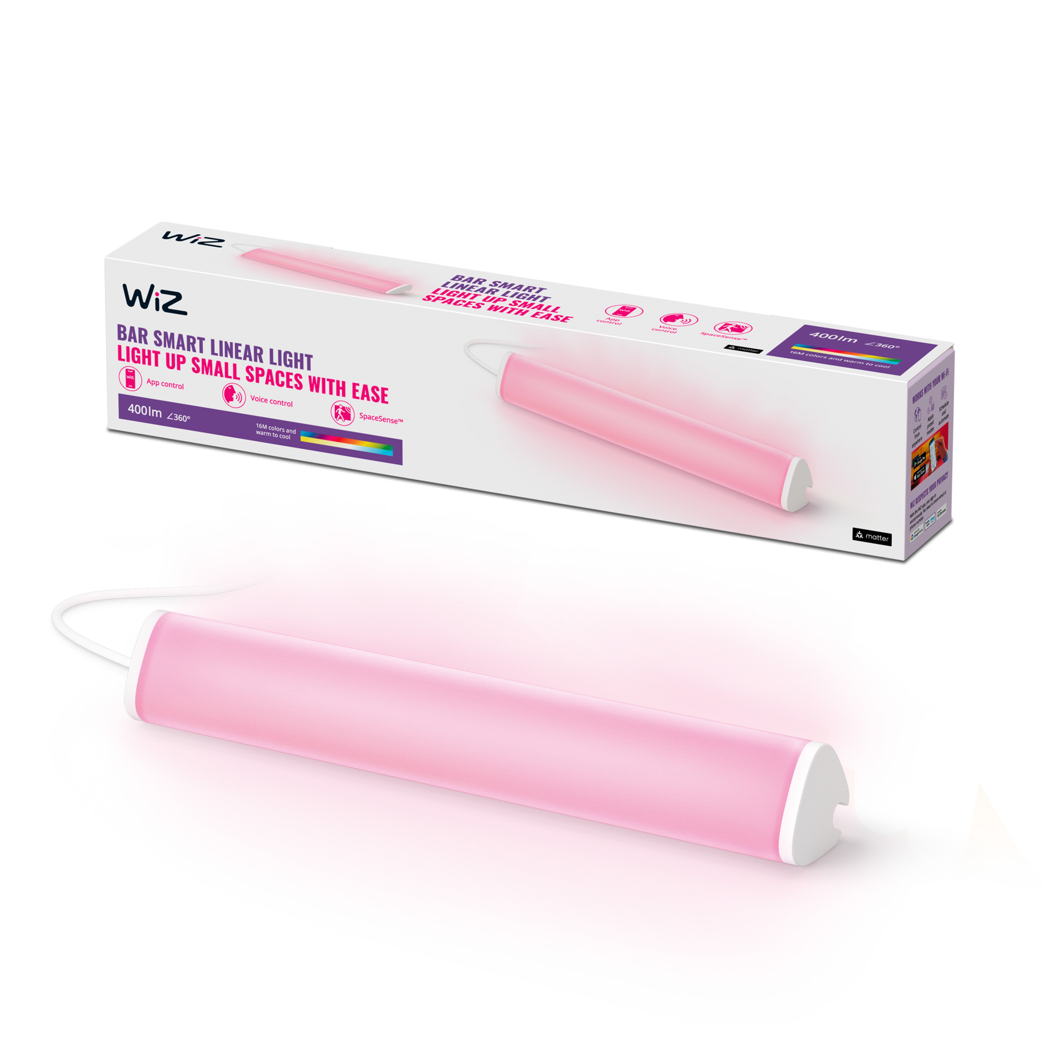 Wiz Tafellamp Linear 5.5W RGBW