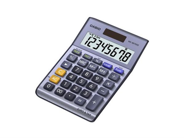 Casio Zakrekenmachine MS88TER II 8 Digit - BTW Berekening