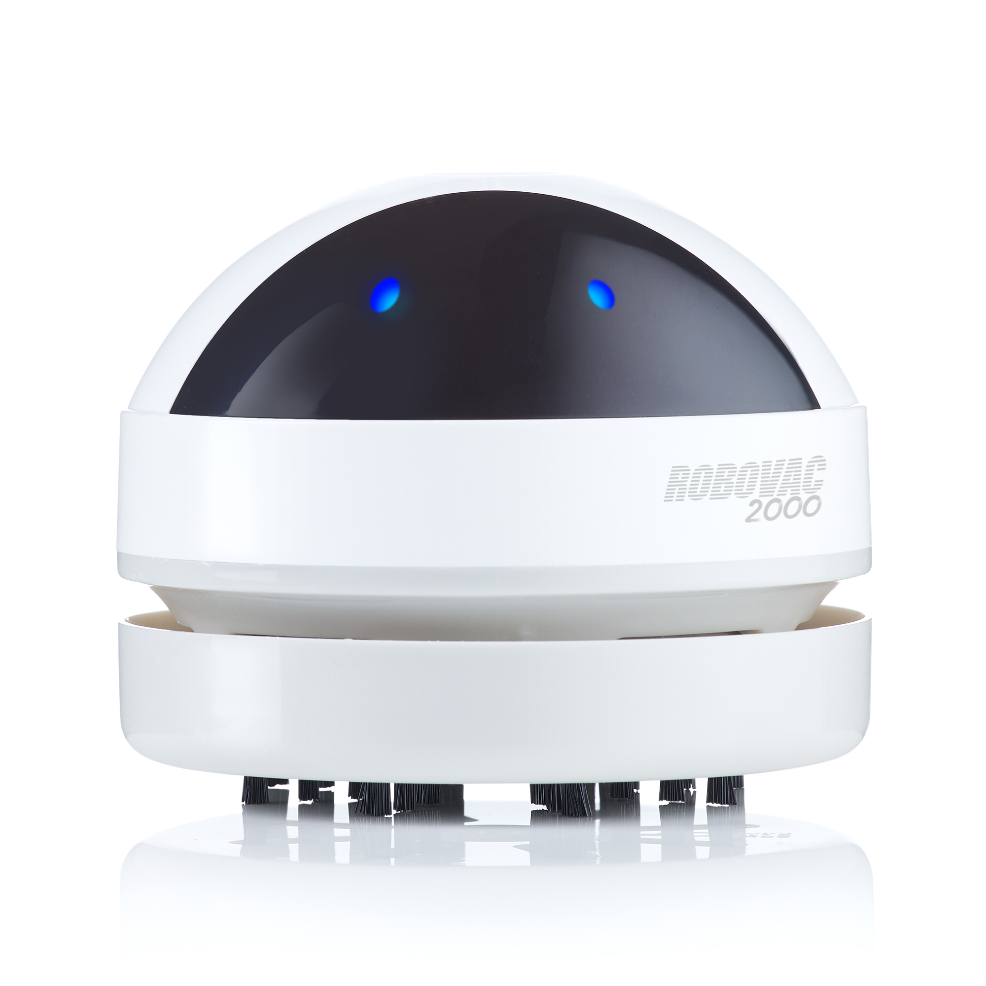 Mustard Kruimeldief Mini Robo Vac 9x7 cm - Draadloos - Wit