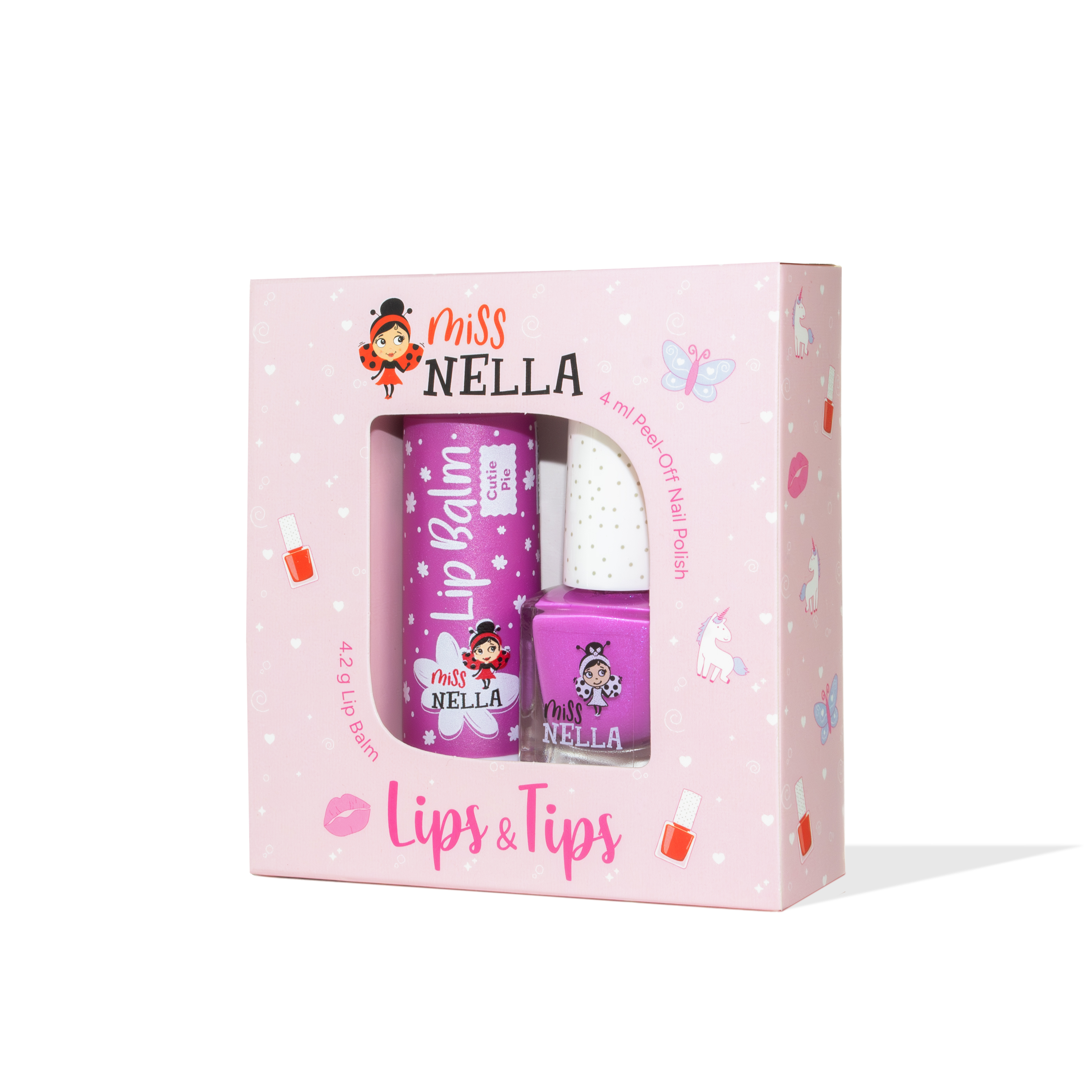 Miss Nella Duoset Nagellak MN32 + XL Lipbalm Cutie Pie