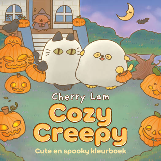 Cute en Spooky Kleurboek - Cozy Creepy