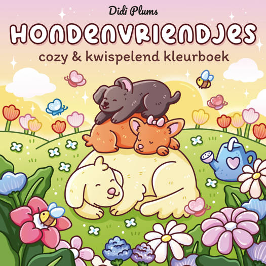 Kleurboek Hondenvriendjes - Didi Plums