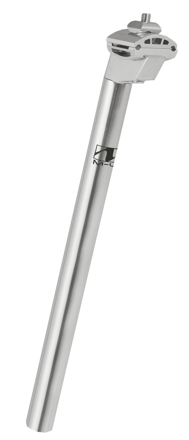 Zadelpen 27,2x350mm voor mountainbike Zilver aluminium