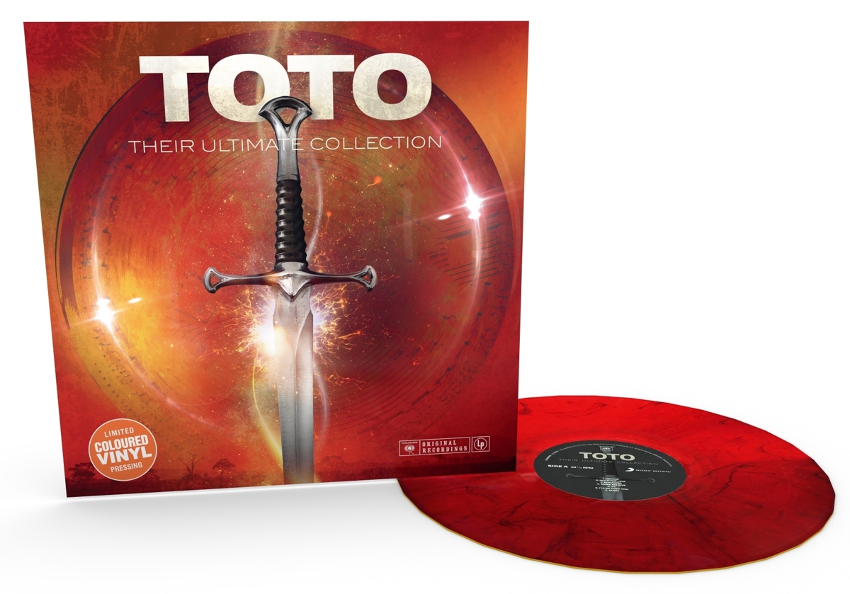 Toto LP Their Ultimate Collection - Red Vinyl