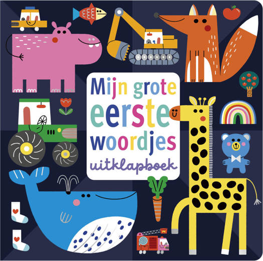 Mijn grote eerste Woordjes Uitklapboek 1+