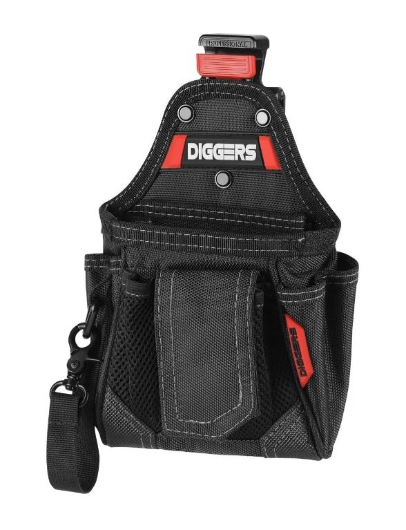 Diggers Warehouse Pouch met Quick Click Systeem