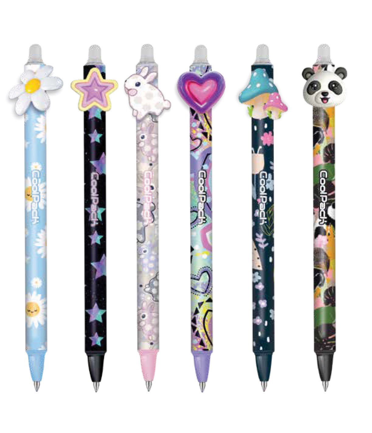 Coolpack Uitwisbare Balpen Girls 0.5 mm - Blauwe Inkt - assorti