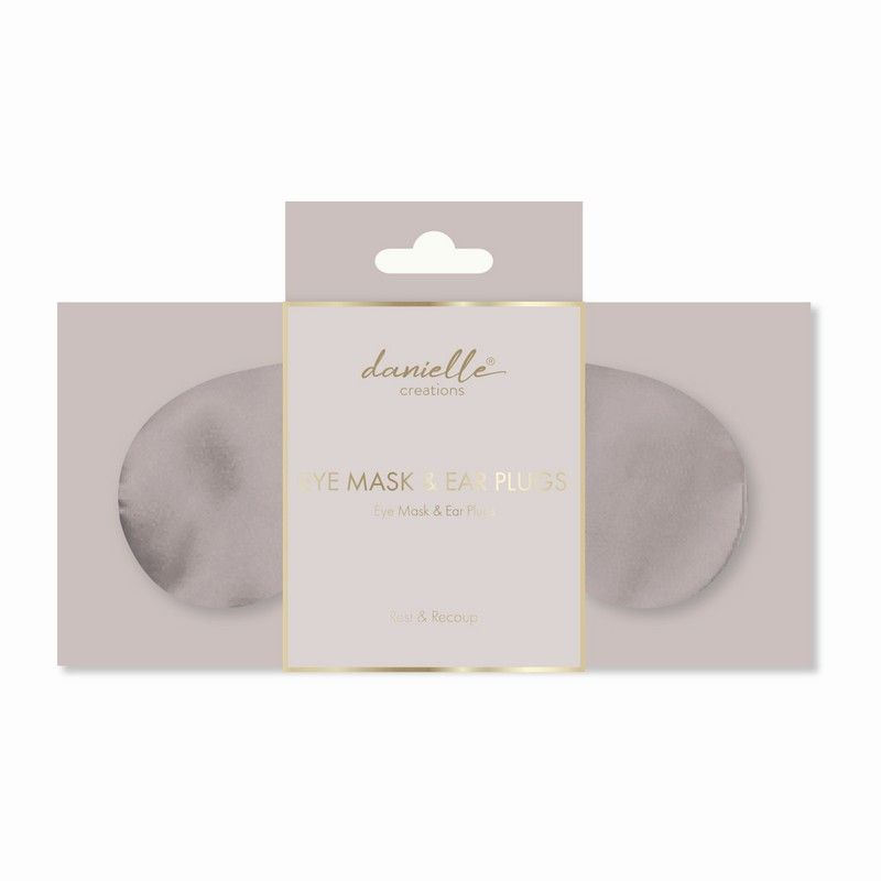 Danielle Creations Oogmasker & Oordopjes Simply Slouch Satin