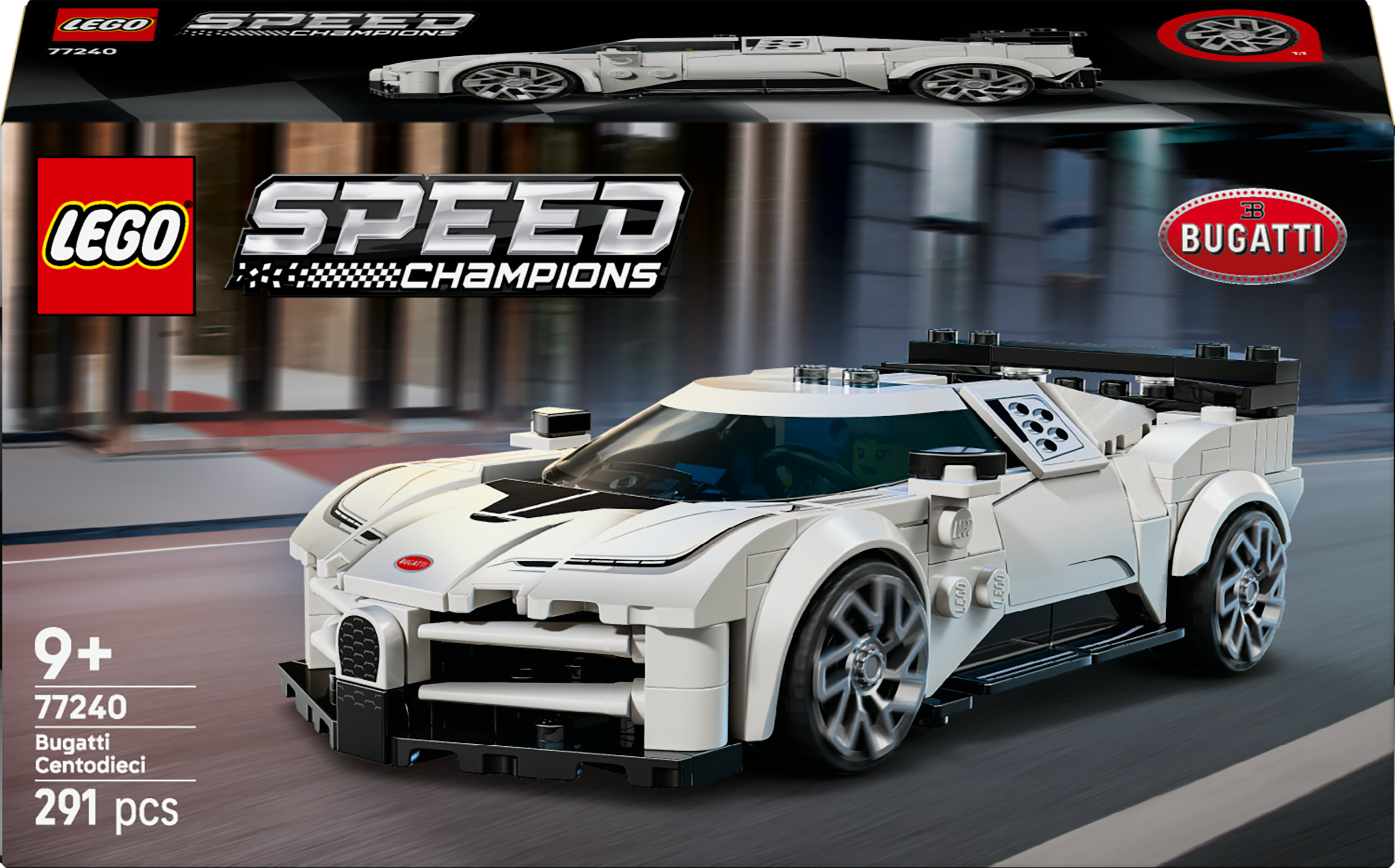 Lego Speed Champignios 77240 Bugatti Centodieci Hyper Sportauto