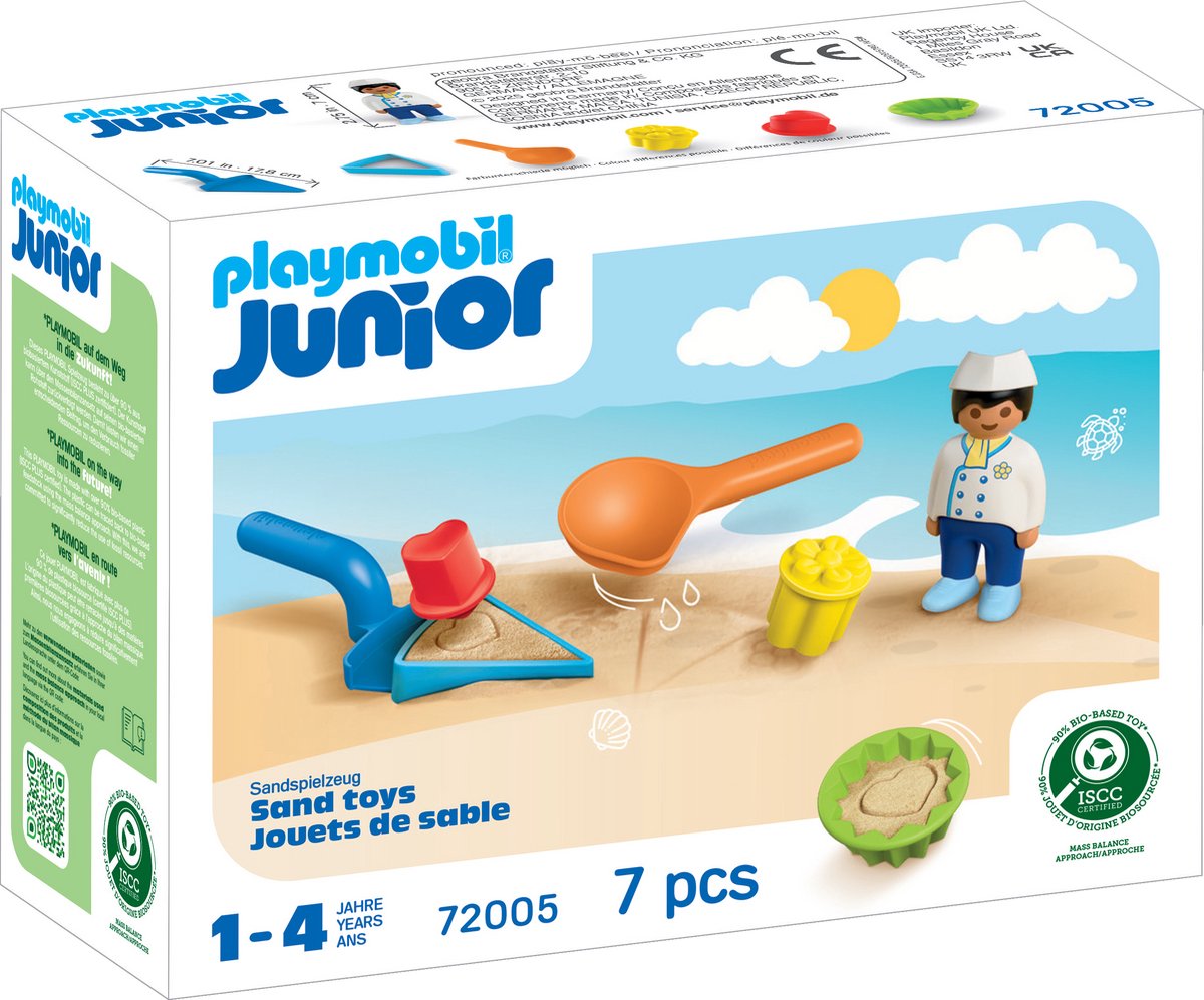 Playmobil 72005 Junior Sand JUNIOR: Zandbakkerij