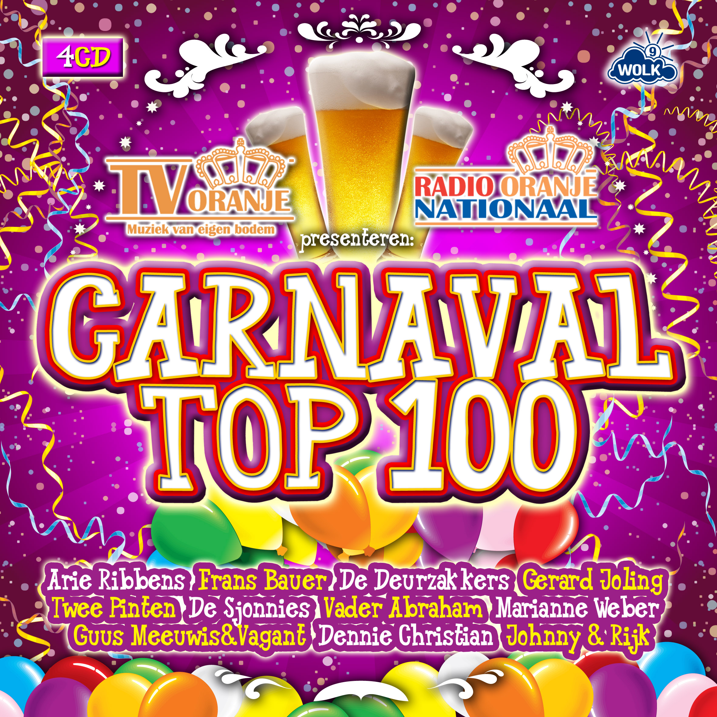 Carnaval Top 100 4CD