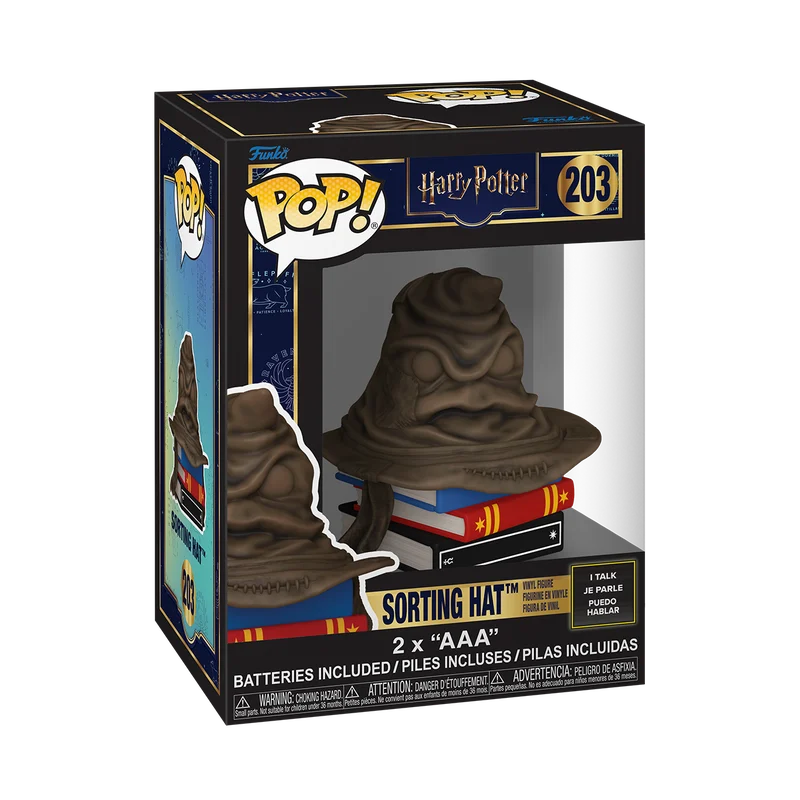 Funko Pop! Movies - Harry Potter: Sorting Hat ->Talks 203