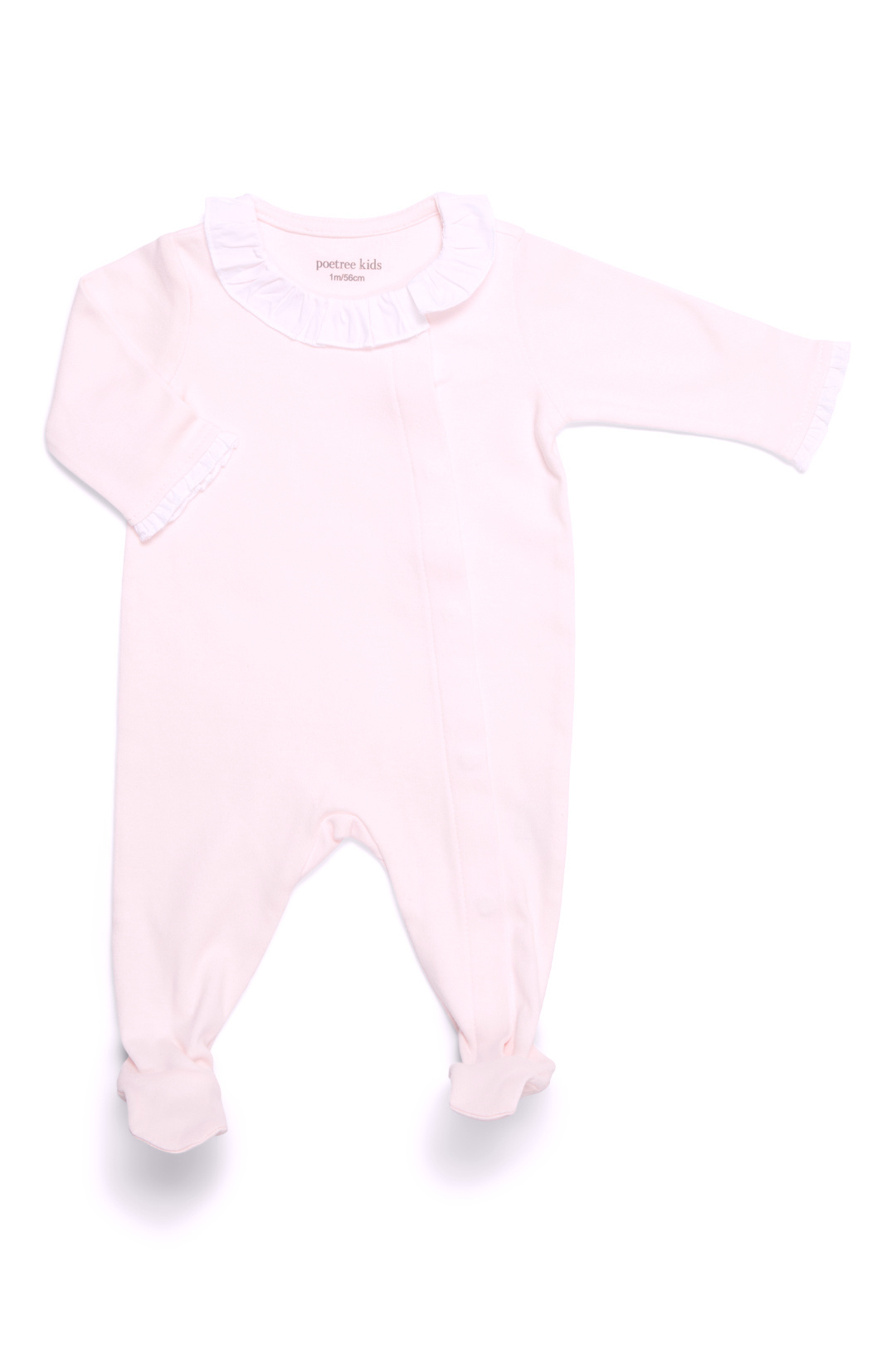 Poetree Meisjes Pyjama Zachtroze