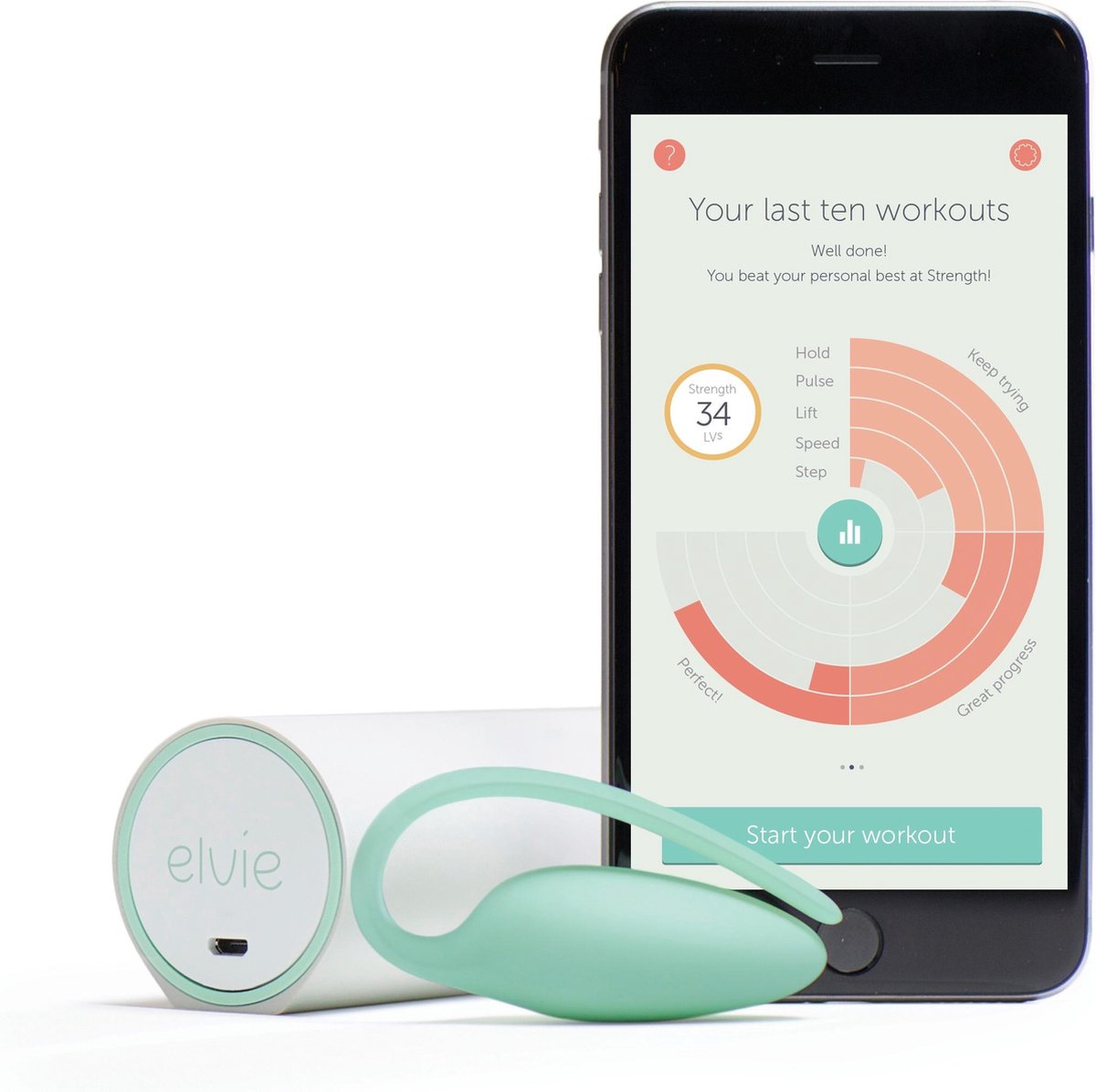 Elvie Trainer Bekkenbodemspiertrainer