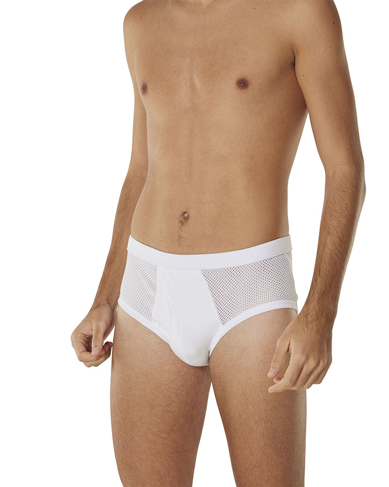 Stern Slip Heren ext. + Poche Wit maat 54